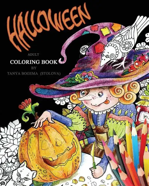 Halloween!: Adult Coloring Book - Paperback