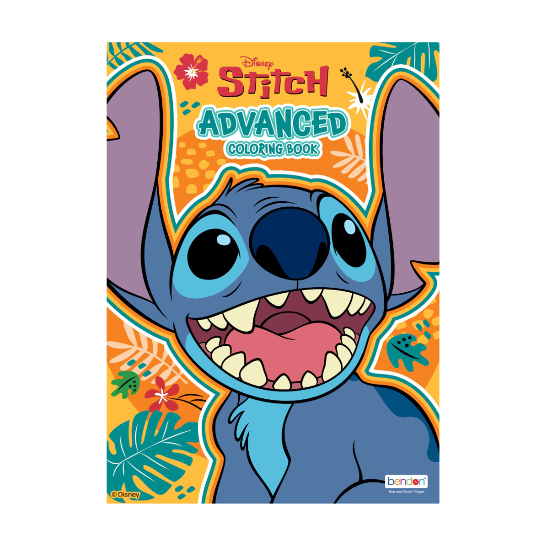 Disney Stitch Advanced Coloring Book