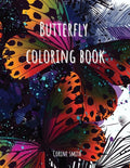 Adult coloring book - Flower with butterflies - Paperback