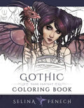 Gothic - Dark Fantasy Coloring Book - Paperback