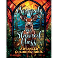 Animals in Stained Glass Advanced Coloring Book - Paperback